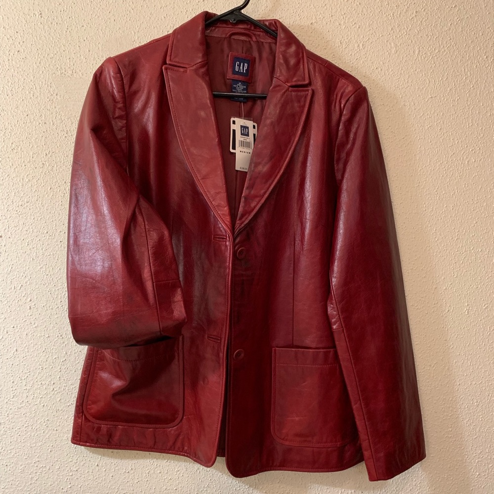 GAP LEATHER JACKET